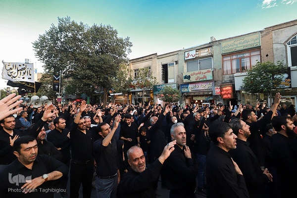 دسته عزاداری هیئت رزمندگان اسلام شهر زنجان