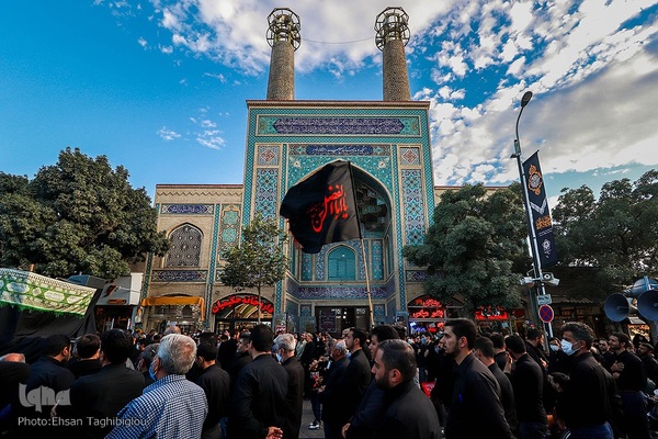 دسته عزاداری هیئت رزمندگان اسلام شهر زنجان