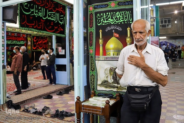 مراسم عزاداری شب سوم ماه محرم در عباسیه اهواز