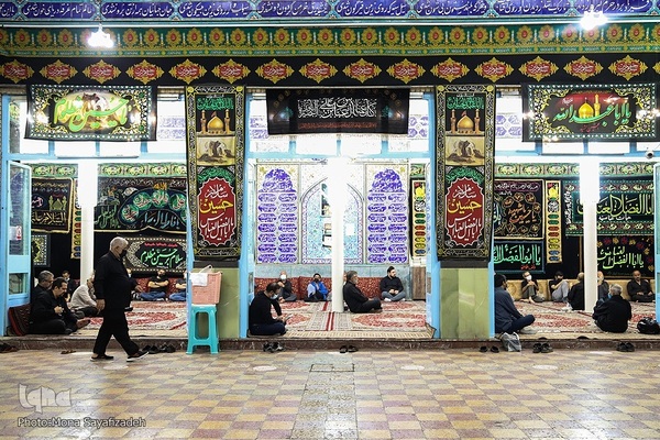 مراسم عزاداری شب سوم ماه محرم در عباسیه اهواز