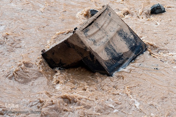 روستای سیل‌زده «ناریان» در طالقان