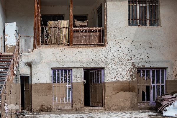 روستای سیل‌زده «ناریان» در طالقان
