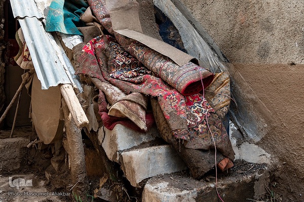 روستای سیل‌زده «ناریان» در طالقان