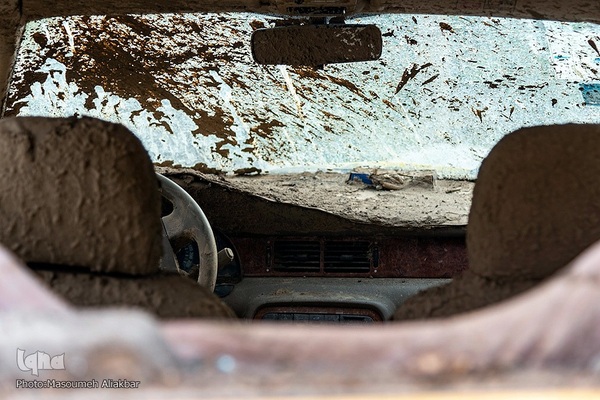 روستای سیل‌زده «ناریان» در طالقان