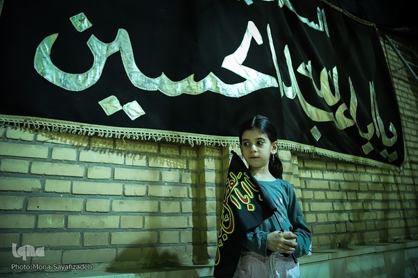 مراسم سینه‌زنی بوشهری در مسجد امام سجاد(ع) اهواز