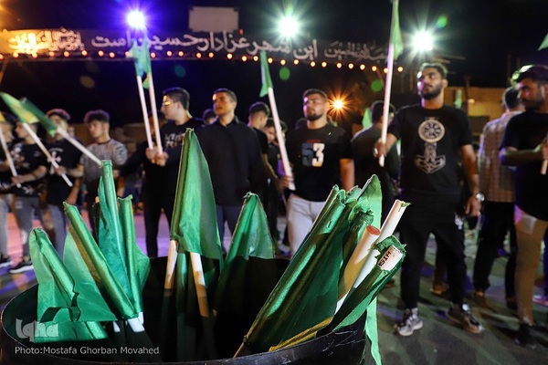 آیین عزاداری «شاه‌حسین‌ گویان» در شهرستان اهر