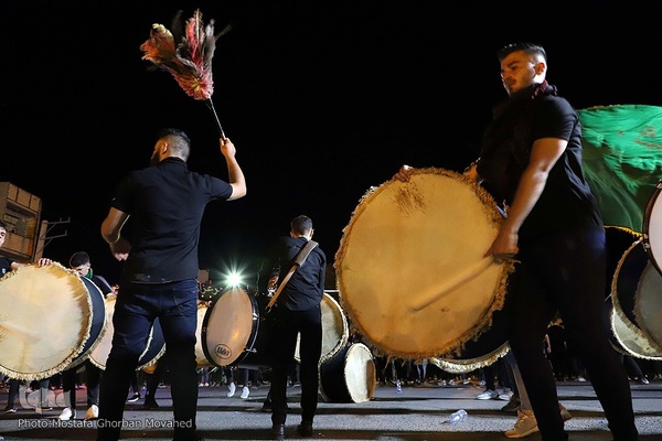 آیین عزاداری «شاه‌حسین‌ گویان» در شهرستان اهر
