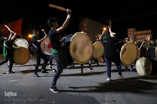 آیین عزاداری «شاه‌حسین‌ گویان» در شهرستان اهر