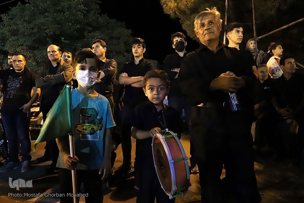 آیین عزاداری «شاه‌حسین‌ گویان» در شهرستان اهر