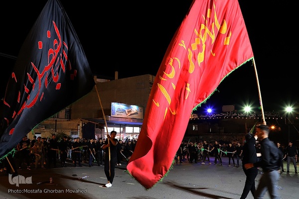 آیین عزاداری «شاه‌حسین‌ گویان» در شهرستان اهر
