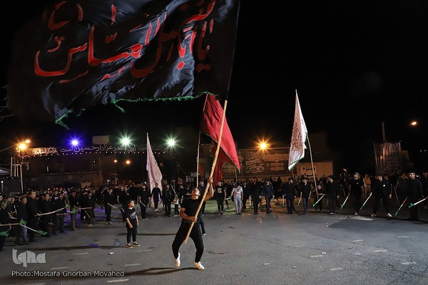 آیین عزاداری «شاه‌حسین‌ گویان» در شهرستان اهر
