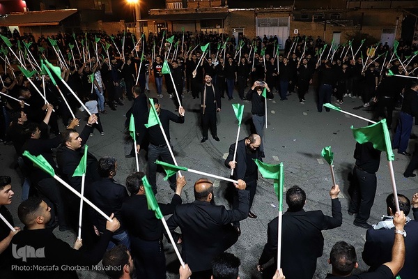 آیین عزاداری «شاه‌حسین‌ گویان» در شهرستان اهر