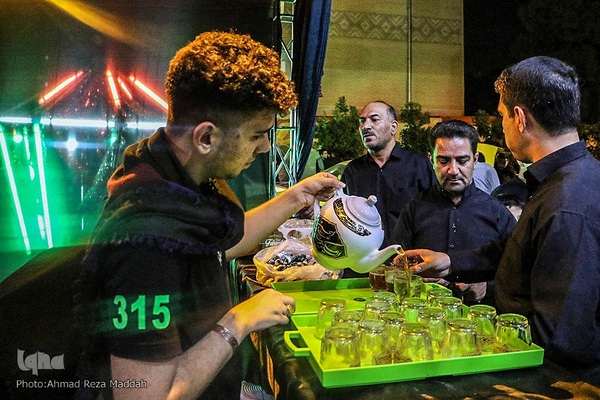 شب پنجم محرم در هیئت لثارات الحسین (ع) شیراز‎‎