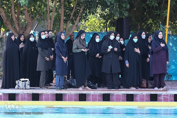 مراسم قرائت زیارت عاشورا جامعه ورزش و جوانان استان فارس‎‎