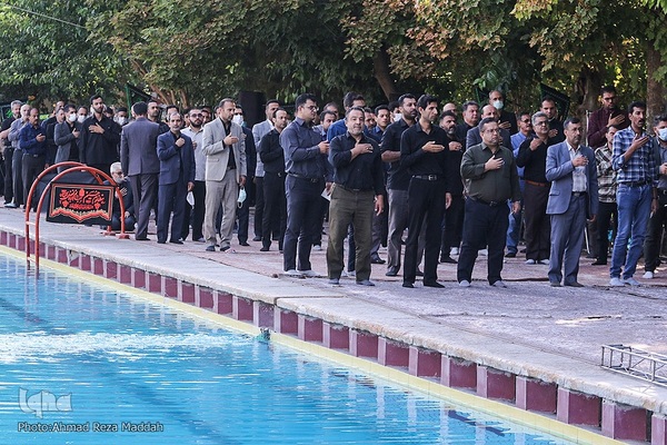 مراسم قرائت زیارت عاشورا جامعه ورزش و جوانان استان فارس‎‎