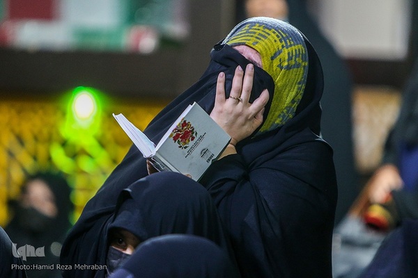 وداع با پیکر مطهر شهید مدافع حرم عباس آسمیه در معراج شهدا