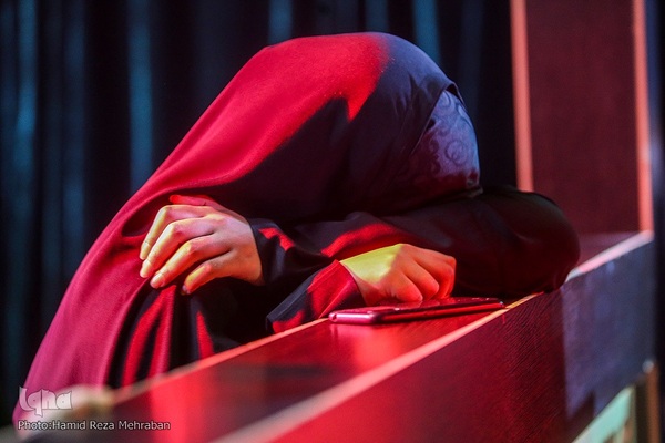 وداع با پیکر مطهر شهید مدافع حرم عباس آسمیه در معراج شهدا