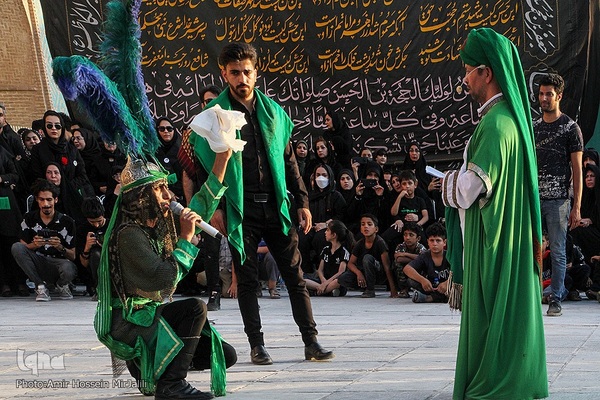 عزاداری هیئت عزادارن خاص امام حسین (ع) در یزد‎‎