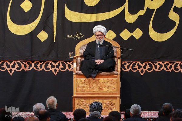 عزاداری شب ششم محرم حسینیه اعظم زنجان‎‎