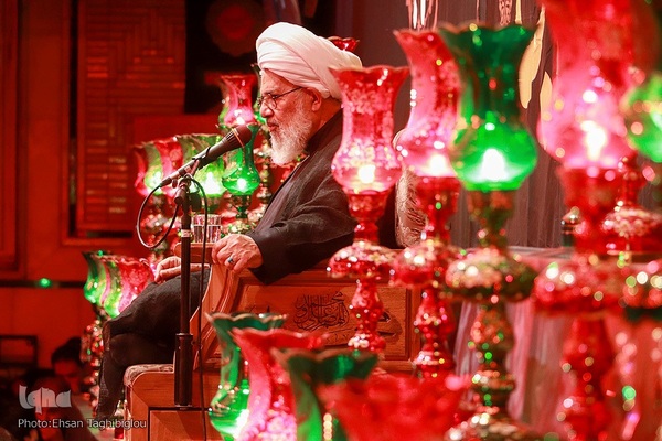 عزاداری شب ششم محرم حسینیه اعظم زنجان‎‎