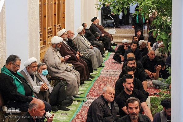 حسینیه ایران؛ مجلس روضه امام حسین(ع) در بیت شهید صدوقی‎‎