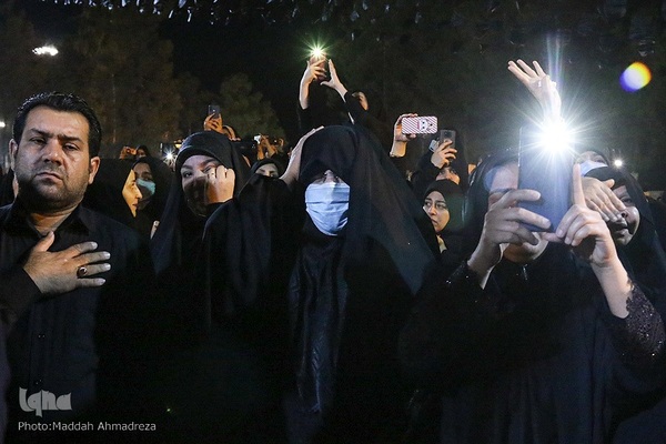 استقبال از پیکر مطهر شهید مدافع حرم «شهید عبدالله اسکندری» در شیراز‎‎