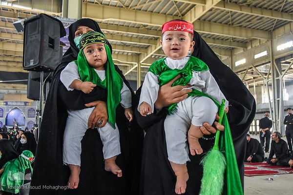 حسینیه ایران؛ سوگواره شیرخوارگان حسینی در مصلی سمنان