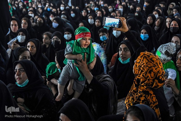 حسینیه ایران؛ سوگواره شیرخوارگان حسینی در مصلی سمنان