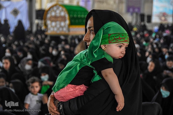 حسینیه ایران؛ سوگواره شیرخوارگان حسینی در مصلی سمنان