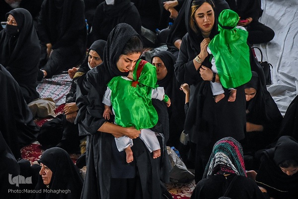 حسینیه ایران؛ سوگواره شیرخوارگان حسینی در مصلی سمنان