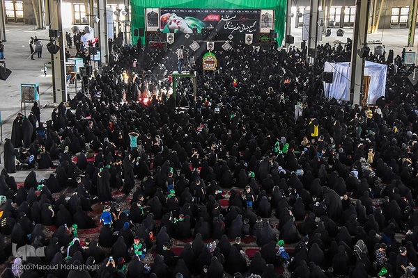 حسینیه ایران؛ سوگواره شیرخوارگان حسینی در مصلی سمنان