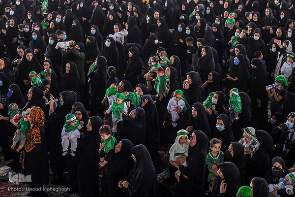 حسینیه ایران؛ سوگواره شیرخوارگان حسینی در مصلی سمنان