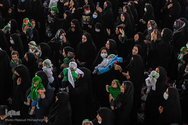 حسینیه ایران؛ سوگواره شیرخوارگان حسینی در مصلی سمنان