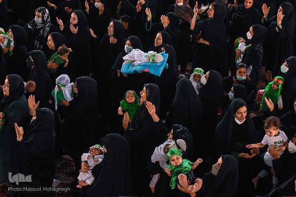 حسینیه ایران؛ سوگواره شیرخوارگان حسینی در مصلی سمنان