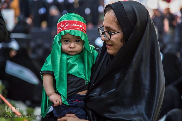 حسینیه ایران؛ سوگواره شیرخوارگان حسینی در چهارباغ عباسی اصفهان