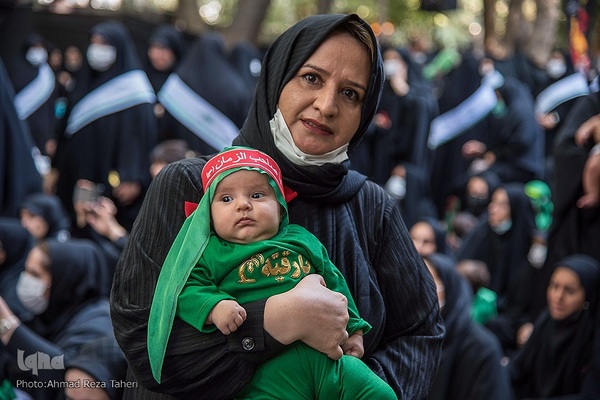 حسینیه ایران؛ سوگواره شیرخوارگان حسینی در چهارباغ عباسی اصفهان