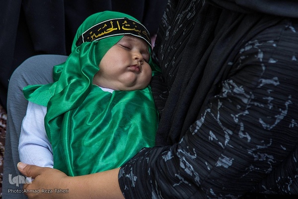 حسینیه ایران؛ سوگواره شیرخوارگان حسینی در چهارباغ عباسی اصفهان