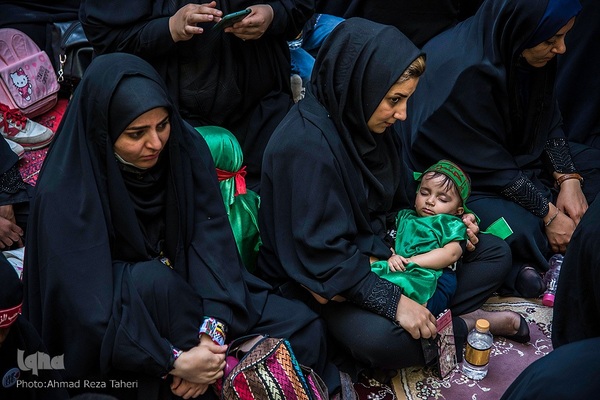 حسینیه ایران؛ سوگواره شیرخوارگان حسینی در چهارباغ عباسی اصفهان