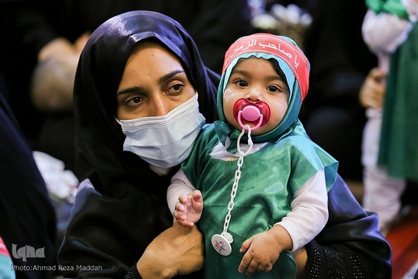 حسینیه ایران؛ سوگواره شیرخوارگان حسینی در حرم شاهچراغ