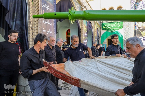 آئین برافراشتن خیمه «هارونیه»