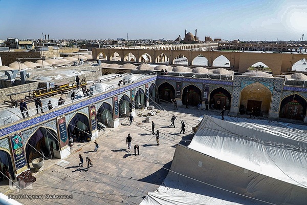 آئین برافراشتن خیمه «هارونیه»