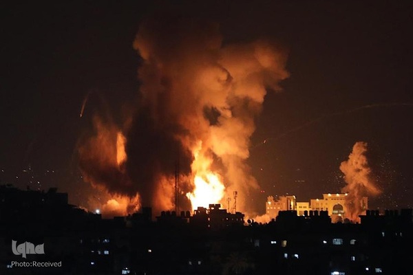 تجاوز نظامی صهیونیستها به نوار غزه