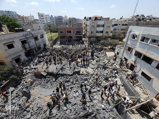 تجاوز نظامی صهیونیستها به نوار غزه