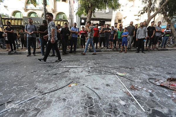 تجاوز نظامی صهیونیستها به نوار غزه