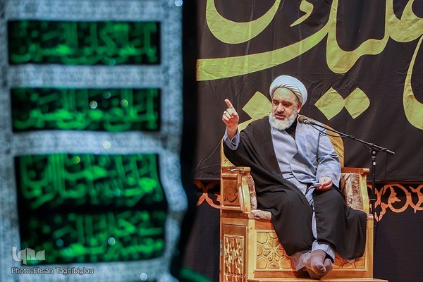 حسینیه ایران؛ عزاداری شب هشتم محرم در زنجان‎‎