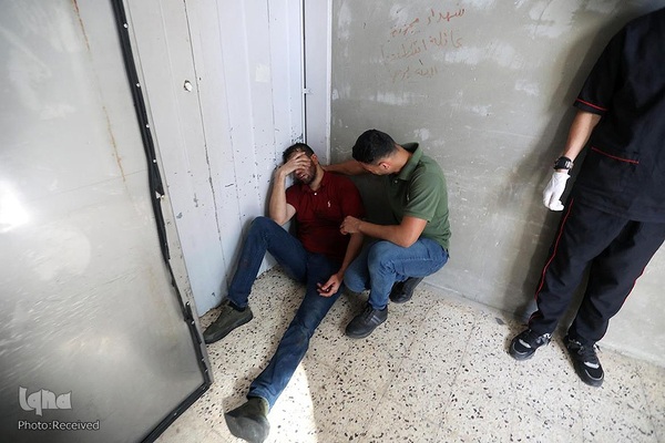 تشییع شهدای بمباران غزه