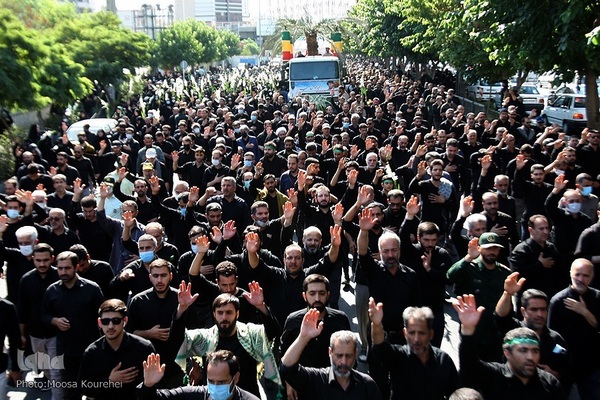 تشییع و ندفین پیکر شهید «عباس آسمیه» در کرج