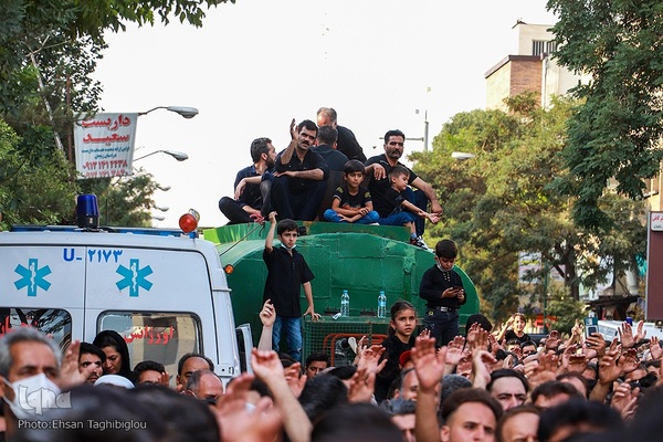 حسینیه ایران؛ دسته عزاداری حسینیه اعظم زنجان‎‎