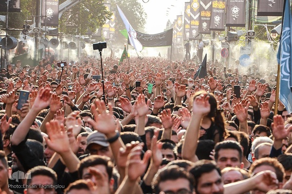 حسینیه ایران؛ دسته عزاداری حسینیه اعظم زنجان‎‎