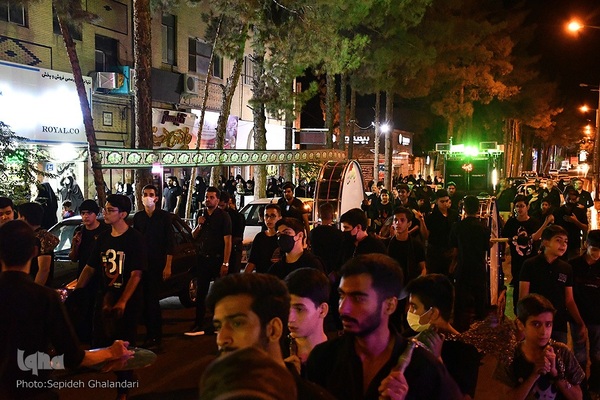 عزاداری شب تاسوعای حسینی در بیرجند